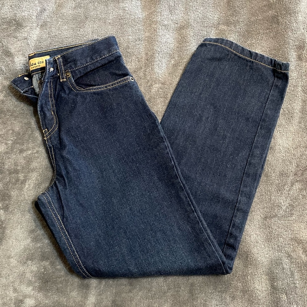 Bleu Ice Straight Leg Jeans Pants